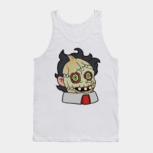 horror5-leather mask hidden Tank Top